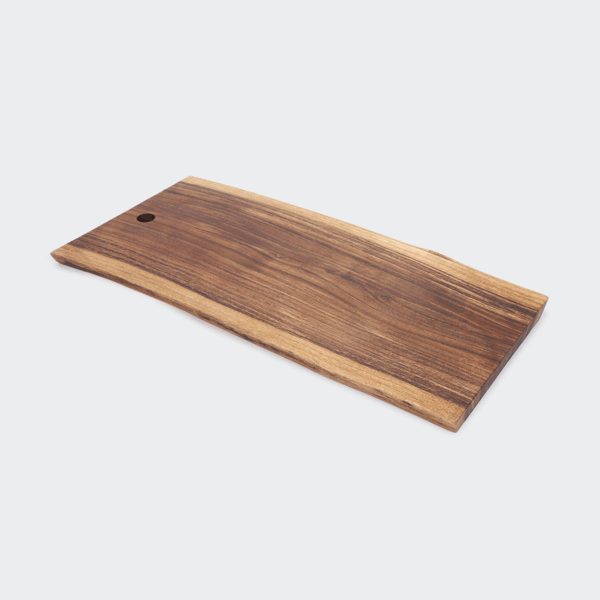 Morning Glory — Wedding board, linen-wrapped.